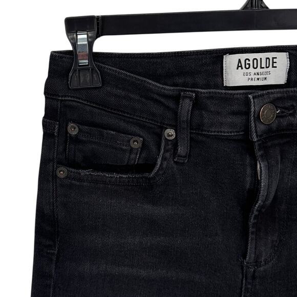 AGOLDE Sophie Ankle Denim Jean in Reverb Wash A123B-1158 // 26 - Picture 5 of 11